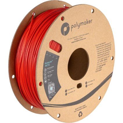 Polymaker | PETG | PolyLite™ Red | 1.75mm | 1kg