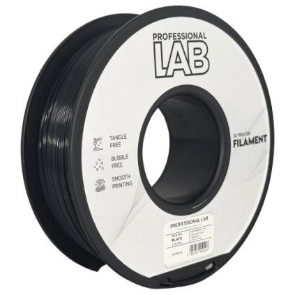 PROF. LAB | PLA Silk | Black | 1.75mm | 1kg