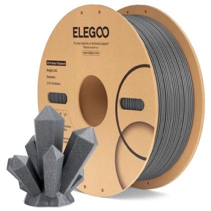 ELEGOO | PLA Glitter | Dark Grey | 1.75mm | 1kg