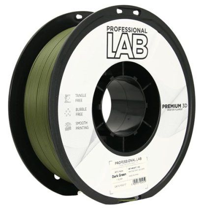 PROF. LAB | PETG | MATTE Tmavě zelená | 1.75mm | 1kg