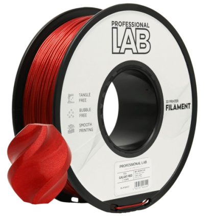 PROF. LAB | PLA Glitter | Galaxy Red | 1.75mm | 1kg