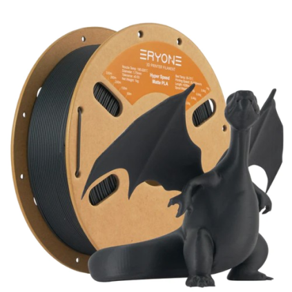 ERYONE | PLA HS Matte | Černá | 1.75mm | 1kg