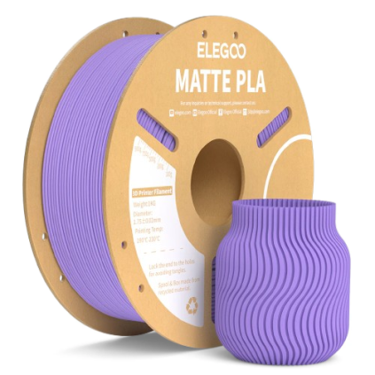 ELEGOO | PLA Matte | Lavender Purple | 1.75mm | 1kg