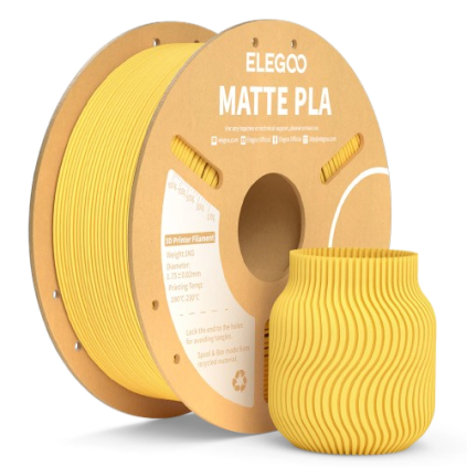 ELEGOO | PLA Matte | Sunshine Yellow | 1.75mm | 1kg