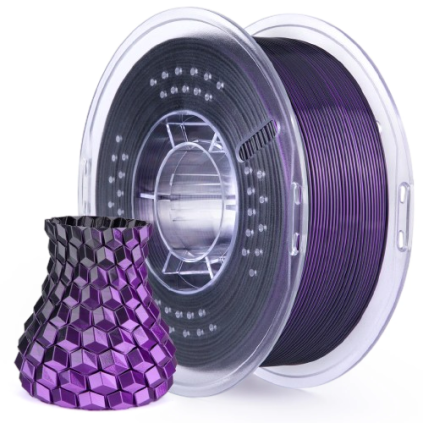 ELEGOO | PLA Silk | Black-Purple | 1.75mm | 1kg