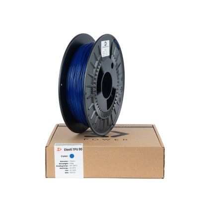 3DPOWER | TPU | Tmavě modrá | 1.75mm | 0.5kg
