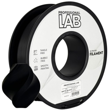 PROF. LAB | PLA Matte | Black | 1.75mm | 1kg
