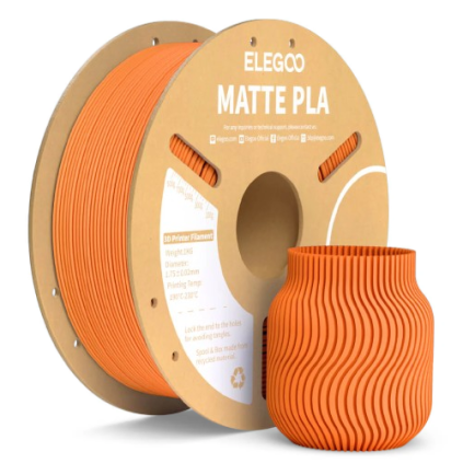 ELEGOO | PLA Matte | Orange | 1.75mm | 1kg