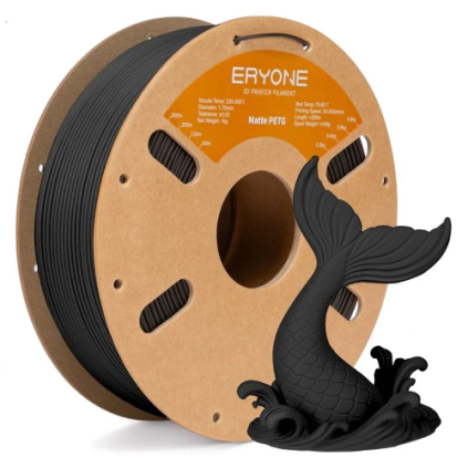 ERYONE | PETG | MATTE Černá | 1.75mm | 1kg