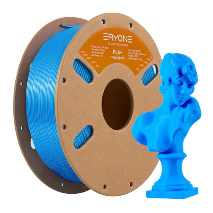 FILAMENT ERYONE / PLA+ / HIGH SPEED / AZUROVÁ MODRÁ / 1,75 MM / 1KG