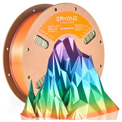 FILAMENT ERYONE / PLA SILK / MACARON RAINBOW / MOUNTAIN MIRAGE/ 1,75 MM / 1 KG