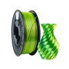 3DPOWER | Pla Dual Silk | Zelená-žlutá | 1.75mm | 1kg