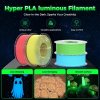 Creality | PLA Glow | Hyper Luminuous Green | 1.75mm | 1kg 3