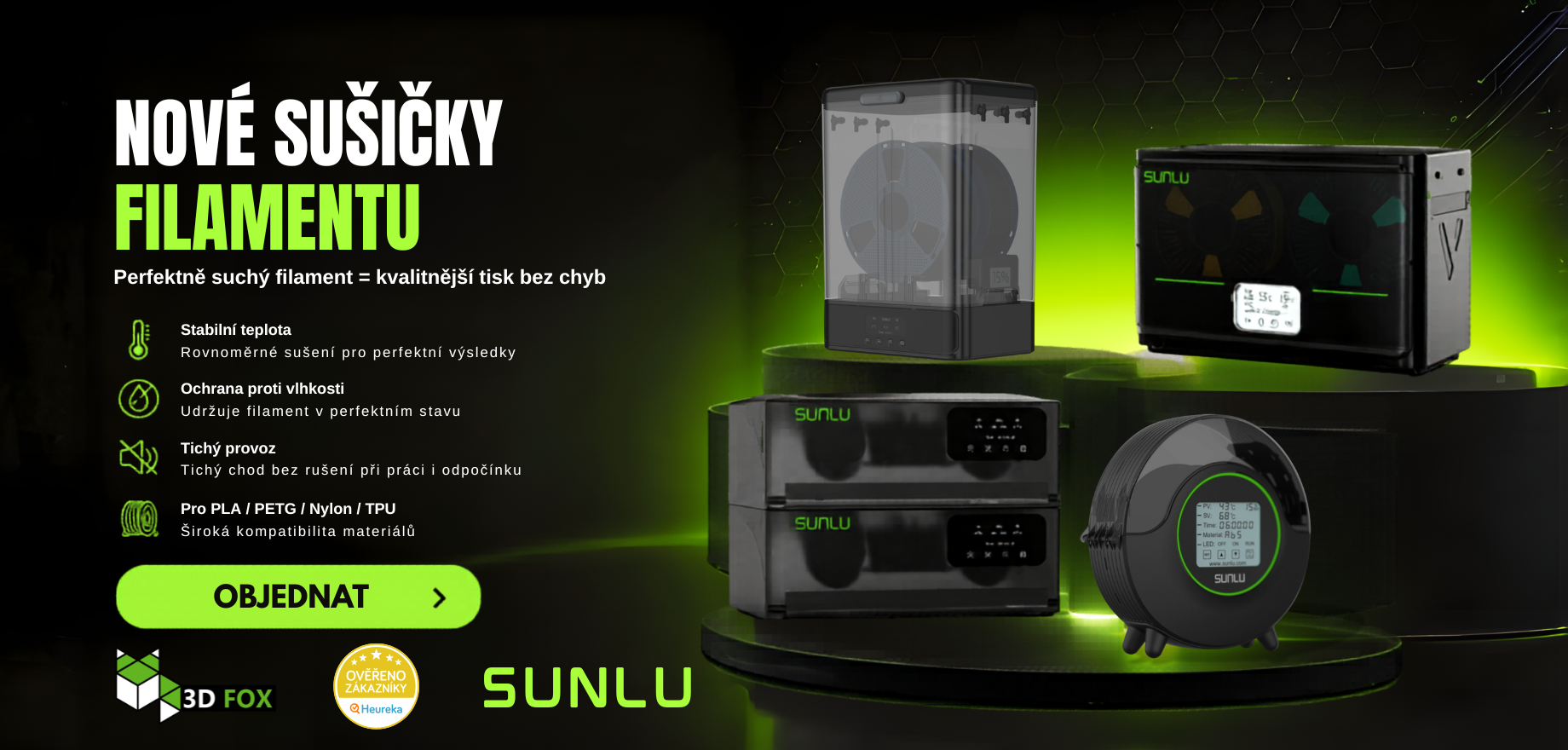 Sušičky SUNLU