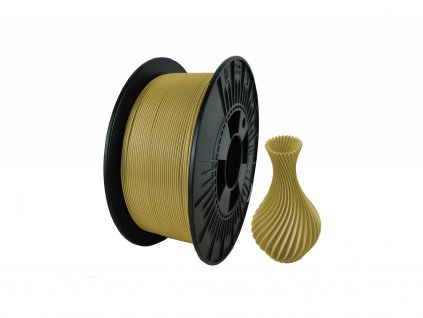 filament + váza metalic gold (NEW) V1