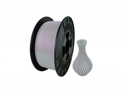 filament + váza chameleon white (PETG)