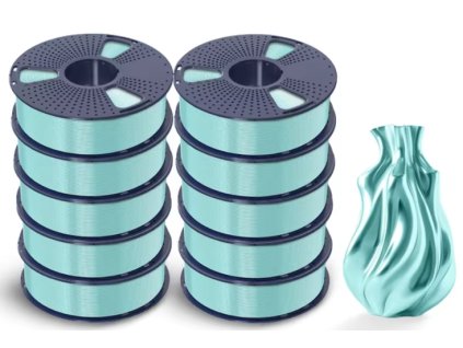 Filament FLEX SILK světle modrá 1 kg 1,75 mm
