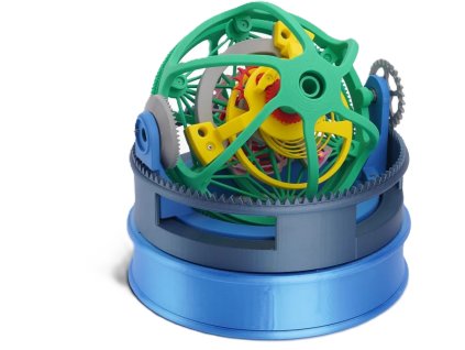 bambu lab triple axis tourbillon model components kit 007 1 st cs