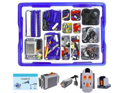 Vzdělávací stavebnice STEM – Jednoduché a motorizované mechanismy