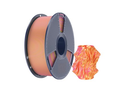 Filament SUNLU Silk PLA+ Dual color Růžovo Zlatý 1,75mm 1kg