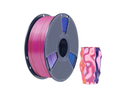 Filament SUNLU Silk PLA+ Tri-Color Červená Žlutá Modrá 1,75mm 1kg