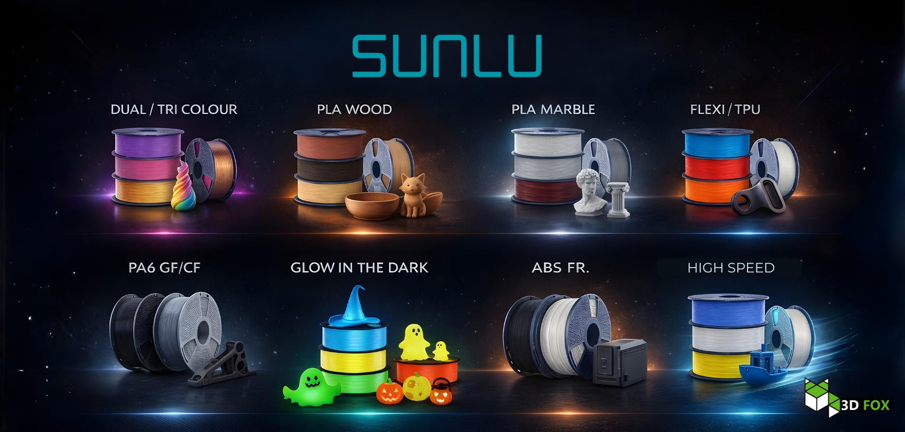 Filamenty SUNLU