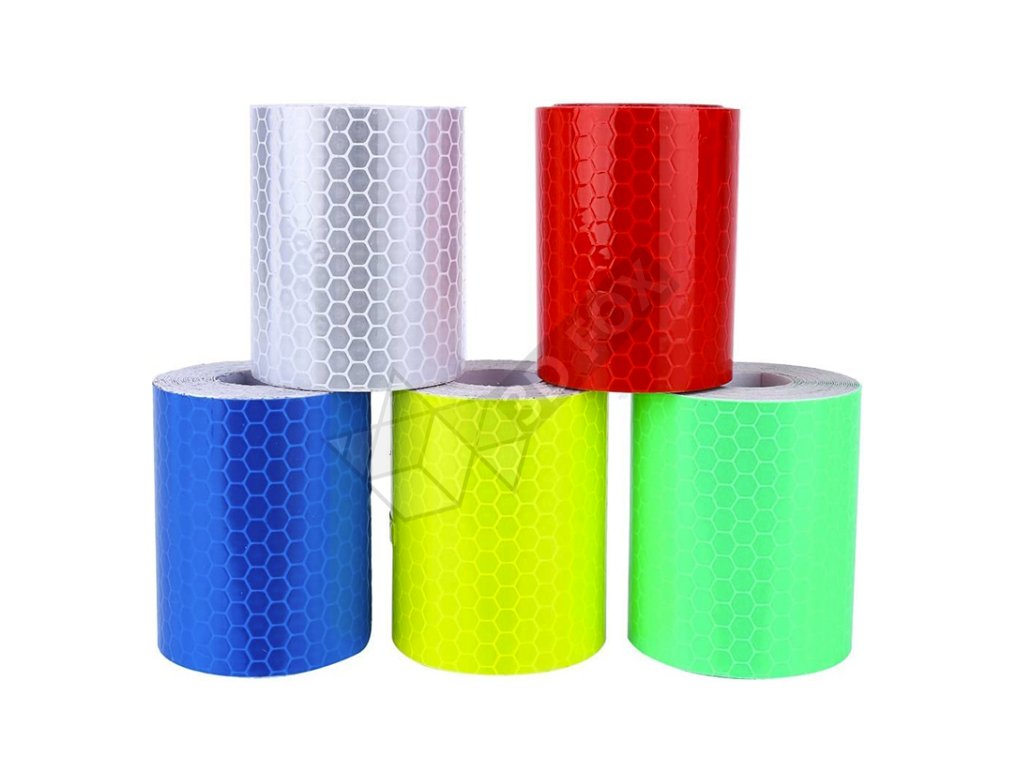 Reflektierendes Band 3mx50mm (Produktfarbe Weiß)