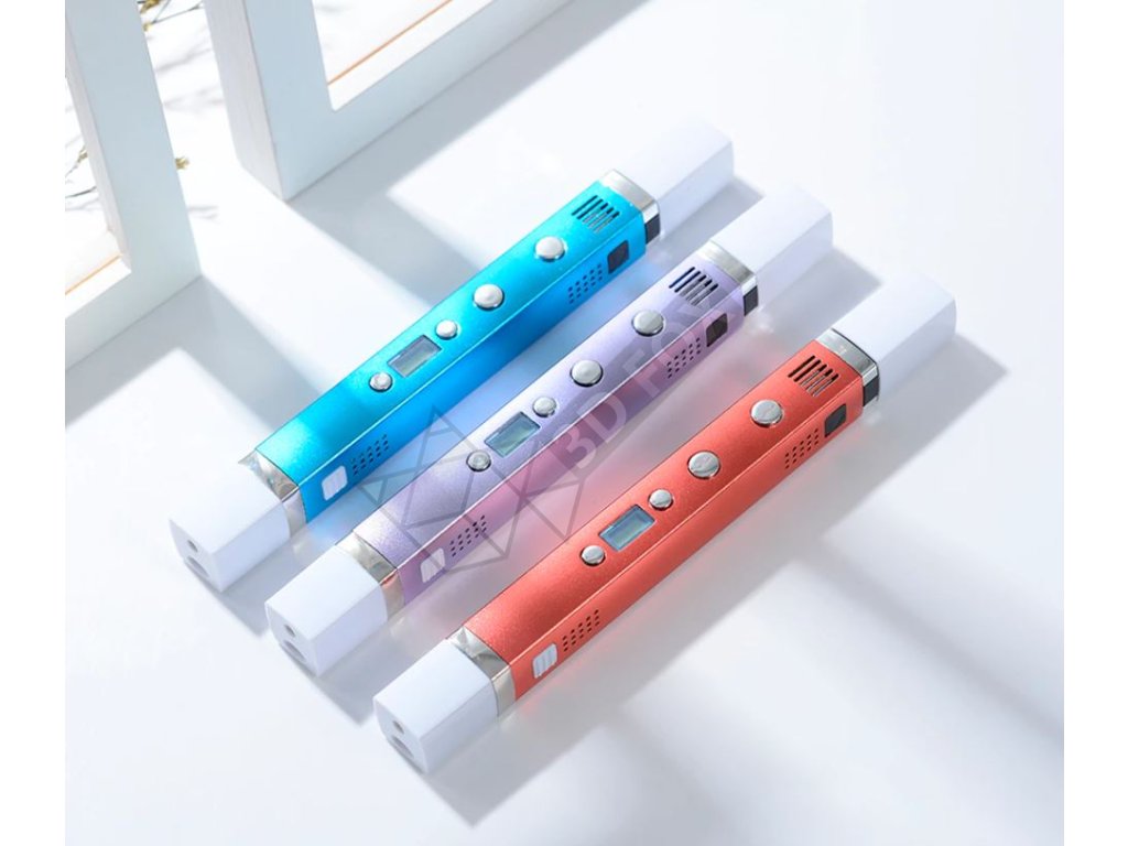 3D-Stift Myriwell RP-100C + 9m Material (Produktfarbe Rot)