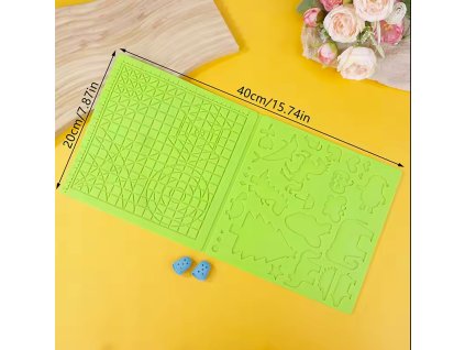 4245 podlozka pro 3d pero zelena