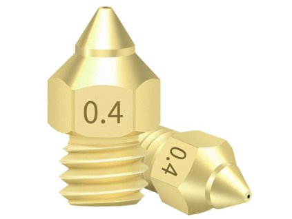 Messingdüse MK8 für CR6 - 1,75mm (Düsen-Durchmesser 0.4 mm)