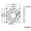 5339 3 ventilator 80x80x10 12v