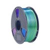 7145 4 filament sunlu silk pla tri color modra zelena fialova 1 75mm 1kg