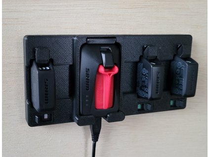Držák na SRAM baterie 3 + nabíječka