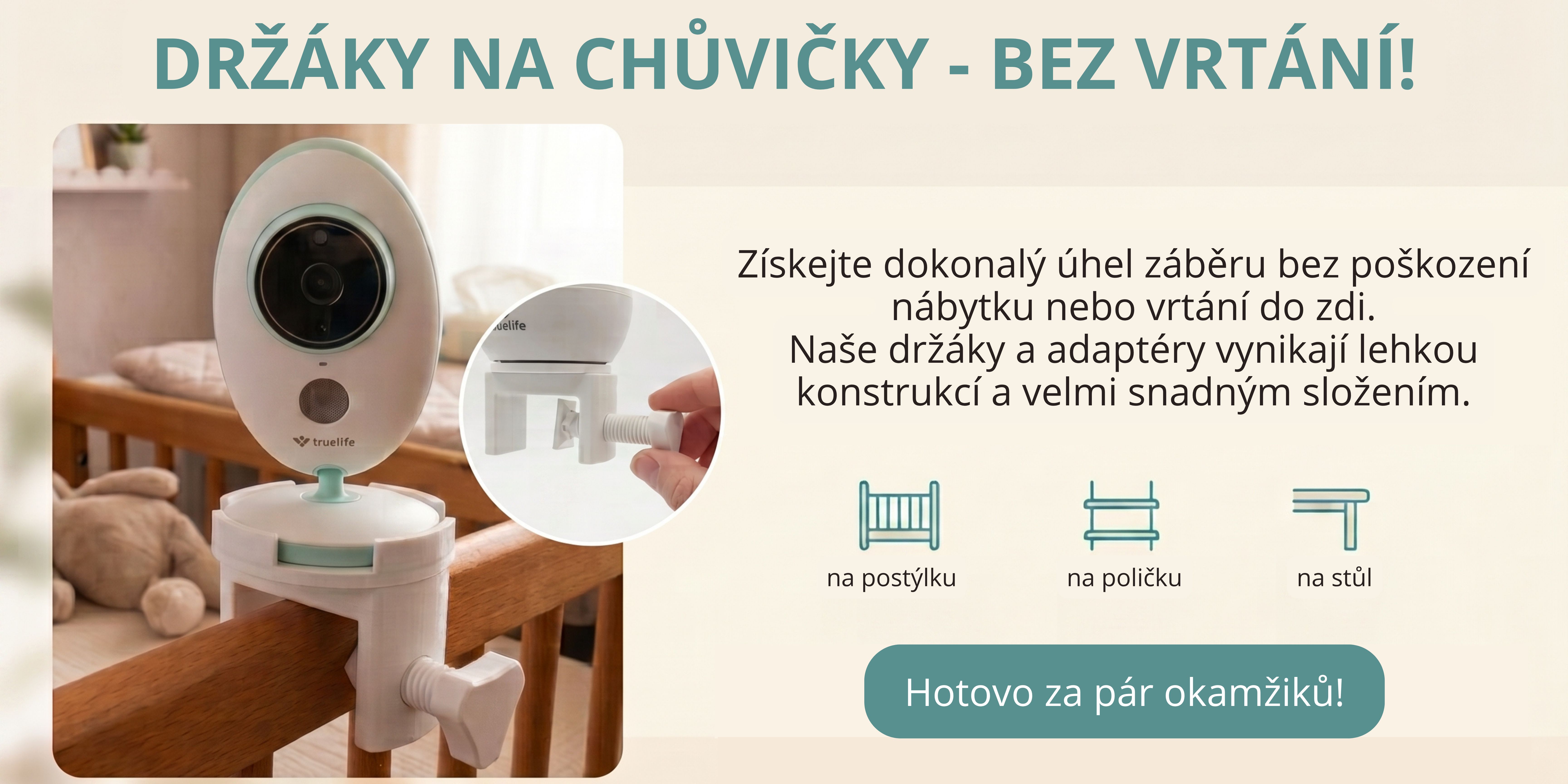 Držáky na chůvičky