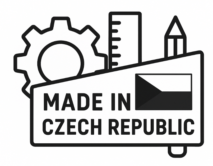 Manufactured and designed in the Czech Republic