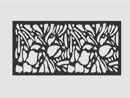 Design Fence Panel, Infill - Abstract 3
