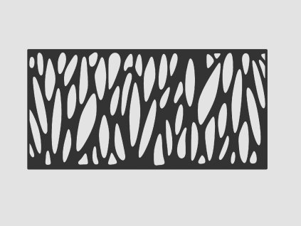 Design Fence Panel, Infill - Abstract 2
