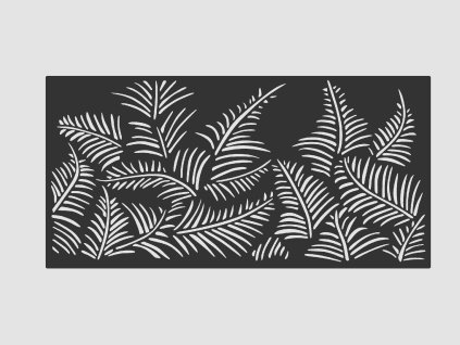 Design Fence Panel, Infill - Twigs