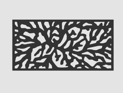 Design Fence Panel, Infill - Roots 2