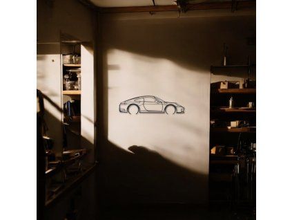 Kovový obraz: Porsche Carrera