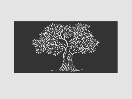 Design Fence Panel, Infill - Tree