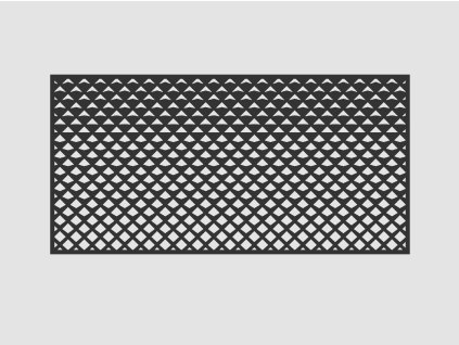 Design Fence Panel, Infill - Abstract 25