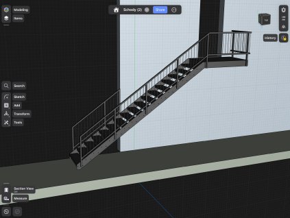 Schody a zábradlí na míru