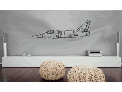 Kovový obraz: Albatros L-159