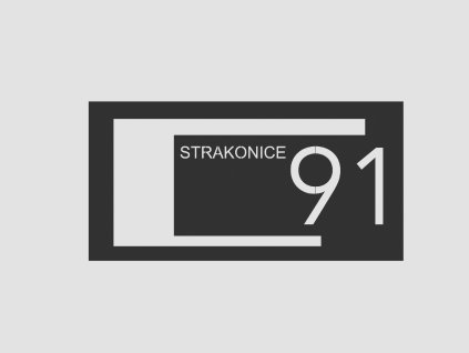 Číslo popisné var. 3