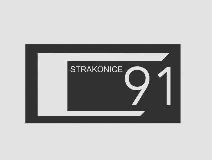 Kovové číslo popisné var. 4
