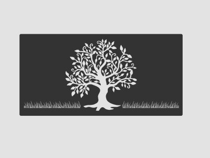 Design Fence Panel, Infill - Tree of Life