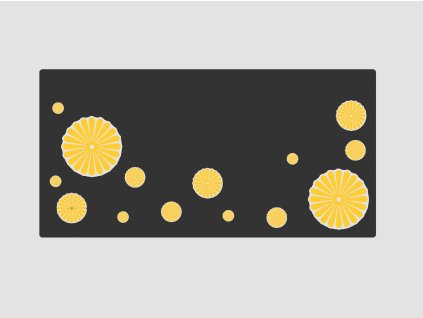 Design Fence Panel, Infill - Flower 3D