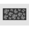 Designový plotový dílec, výplň - Palmové listy