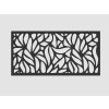 Design Fence Panel, Infill - Leaves 3